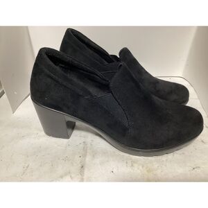 DREAM PAIRS Women Low Chunky Block Heel Slip On Comfort Pump Shoes Oxford sz8